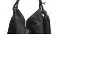 唐娜·凯伦09春夏系列黑色流苏皮肩包