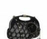 Kale Handbags灰色金属感编织肩包