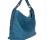 安雅·希德玛芝2011春夏新款蓝色软皮革大号挎包