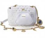 杜嘉班纳Dolce & Gabbana 2011春夏系列白色钩针编织配零钱包女士手袋