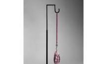 巴宝莉·珀松Burberry 2011春夏款紫罗兰色蟒蛇皮编织长款女士手袋