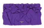 普拉达紫色手包