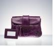 巴黎世家紫色 POUCH 手包