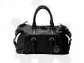 雨果·博斯黑色口袋设计手提包