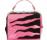 卡沃利(年轻时尚版）粉色虎纹手提包