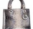 迪奥蟒皮Lady Dior手提包