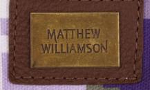 马修·威廉姆森几何印花手袋