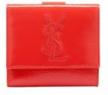 伊夫圣罗兰YSL 2011春夏“BELLE DE JOUR Vernice Naplack” 红色正方形钱包