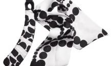 Evita Peroni 黑色斑点发带 - 依惠达