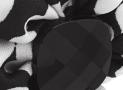 Evita Peroni 黑白斑点发夹 - 依惠达