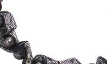 Evita Peroni 黑色珍珠项链 - 依惠达