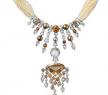 Cartier2010高级珠宝系列白金镶钻石及珍珠项链 - 卡地亚