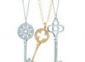 蒂芙尼Tiffany Keys 珠宝系列纯银和 18K 金吊坠 - 蒂芙尼