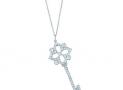 蒂芙尼Tiffany Keys 珠宝系列纯银和 18K 金吊坠 - 蒂芙尼