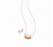 蒂芙尼Elsa Peretti®艾尔莎·柏瑞蒂 Bean® 18K 金吊坠和耳环 - 蒂芙尼