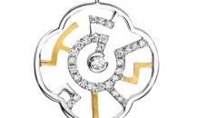 谢瑞麟  Saxx融乐钻饰系列18K白色黄金钻石耳环 - 谢瑞麟