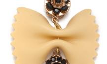 Dolce&Gabbana 金色铜牌耳环 - 杜嘉班纳