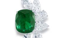 Graff钻石及枕形祖母绿耳环  - 格拉夫珠宝
