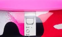 Christian Dior 荧光紫迷彩树脂手环 - 迪奥