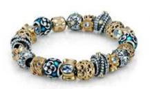 PANDORA国家纪念手链以色列 - 潘朵拉珠宝