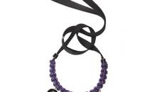 Marni 紫色编织款手链 - 玛尼