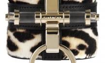 Givenchy 环扣饰动物纹皮革手镯 - 纪梵希