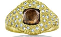 De Beers Talisman护身符系列Aurora黄金戒指 - 戴比尔斯