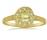 De Beers Talisman护身符系列Solitaire黄金戒指 - 戴比尔斯