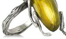 奥斯卡·德拉伦塔甲虫造型戒指 - 奥斯卡-德拉伦塔