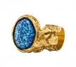 Yves Saint Laurent 蓝色宝石戒指 - 伊夫圣罗兰