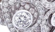 GRAFF钻上之钻系列白色钻石配白色钻石底座圆形戒指 - 格拉夫珠宝