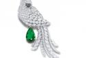 Graff钻石及祖母绿鹦鹉胸针 - 格拉夫珠宝
