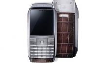 豪雅MERIDIIST GMT系列棕色鳄鱼皮版手机