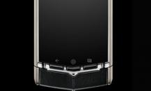 威图Ti系列拉光钛黑色皮革版手机