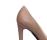 乔治·阿玛尼饰漆皮尖头咖啡色高跟鞋