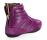 巴利紫色拉链高帮运动休闲鞋