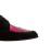乔治·阿玛尼饰水钻桃红色黑色拼接绑带休闲鞋