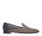 乔治·阿玛尼棕灰色黑色拼接材质船鞋