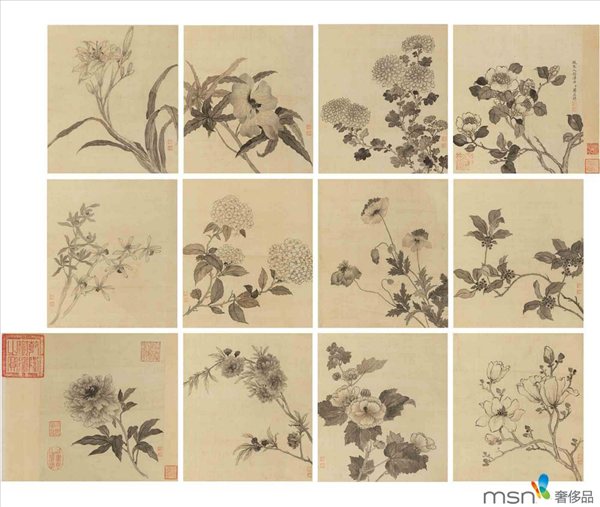 清宫画家蒋廷锡作品嘉德春拍4715万成交