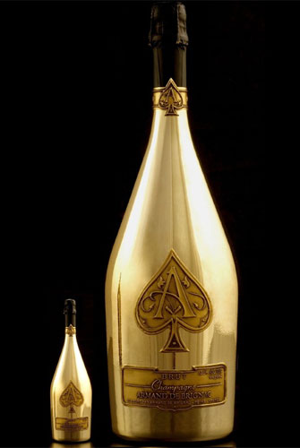 价值10万美元的黑桃A顶级香槟