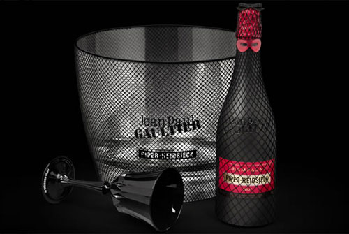 Jean Paul Gaultier的白雪香槟浪漫酒款