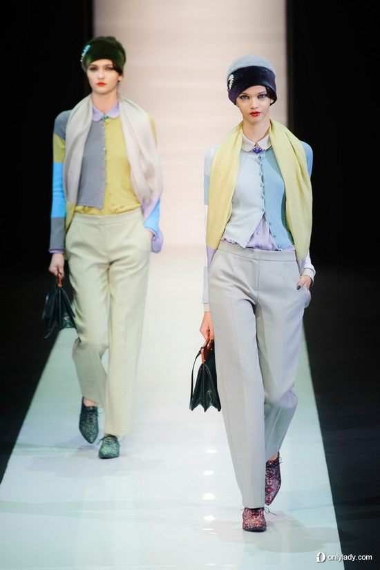 Emporio Armani 2013秋冬KAJAL玩转色彩