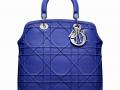 Dior Granville皇室蓝皮革手提包