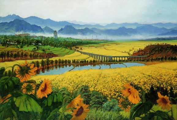 战地黄花别样红：红色经典油画拍卖再掀热潮